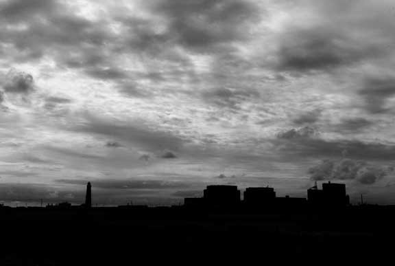 silhouette of Dungeness