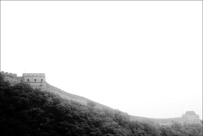 approaching the Great Wall