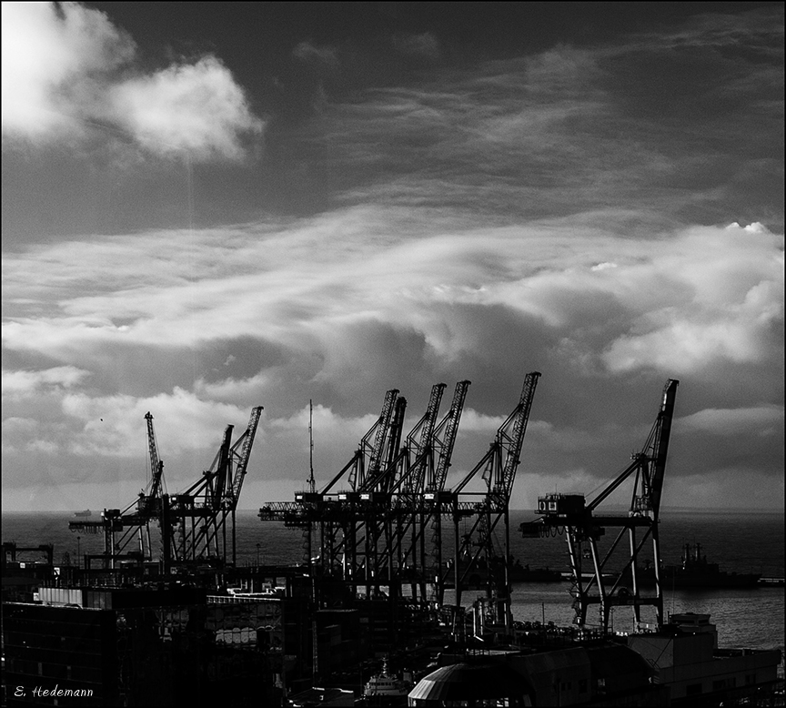 shipyard cranes