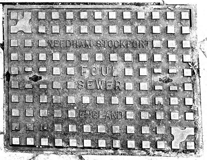 foul sewer cover